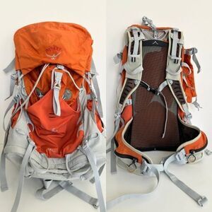 Osprey Talon 44 Airscape Orange Backpack Hiking Outdoor Gear Camping Trails M/L